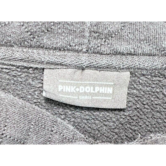 Pink Dolphin RARE Individual Men’s Black Blue Hoodie Street Wear Size Small - Picture 5 of 5